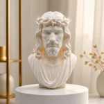 3D Jesus Bust Lamp with RGB Multicolor LED Light
