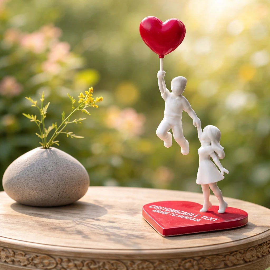 2-Love in the Air Custom Sculpture Personalized Base(video)