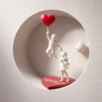 2-Love in the Air Custom Sculpture Personalized Base