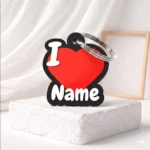 Custom Name 3D Keychain: Signature Edition
