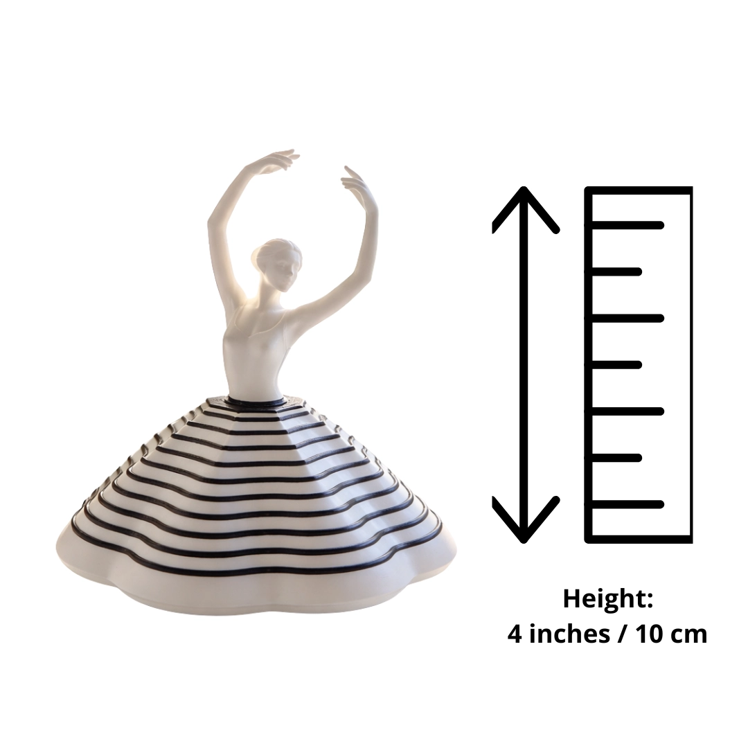 Rippling Shadow Ballerina(height)