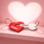 Eternal Bond: Couple's Keychain Set