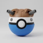 Blastoise Pokéball & Card Display