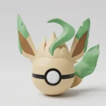 Leafeon Pokéball & Card Display