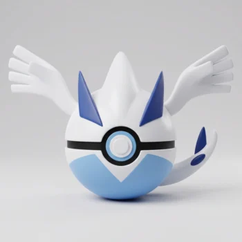 Lugia Pokéball & Card Display